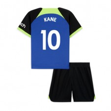 Tottenham Hotspur Harry Kane #10 Bortaställ Barn 2022-23 Korta ärmar (+ Korta byxor)